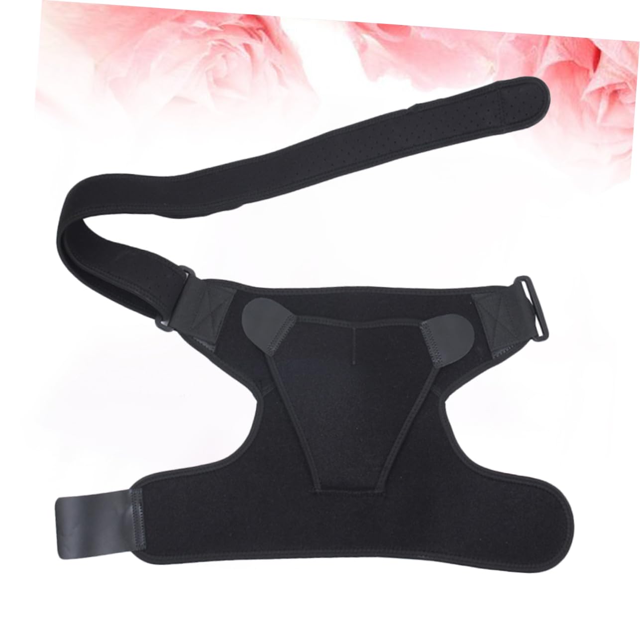 Didiseaon 1pc Sports Shoulder Belt Adjustable Shoulder Protector Sponge Pads 95cm Long Shoulder Support for Men/women Athletes