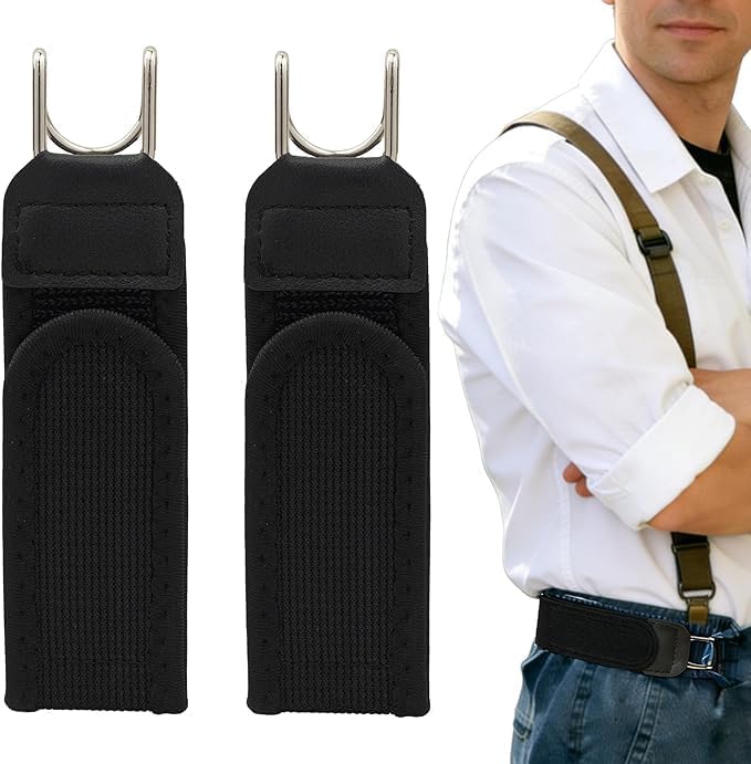 Adjustable Belt Buckleless Buckle with Metal Hook Adjustable Stretch Nylon Waistband for Men and Women without Holes Unisex for Jeans, Leisure & Outings-image-18