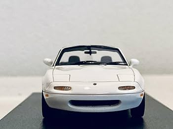 ユーノスロードスター 1/43モデルカー白（マツダコレクション） Amazon | 1/43 Mark43 ユーノス ロードスター (NA) クリスタルホワイト