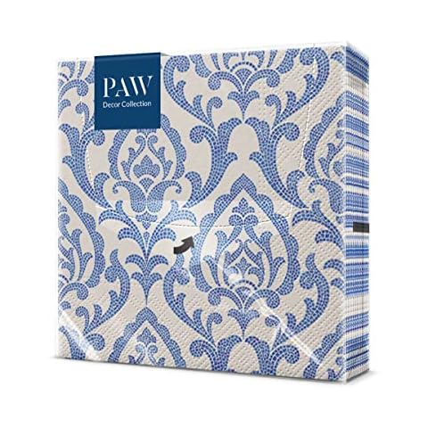 20pcs EXCLUSIVE Paper Lunch Napkins for Decoupage Event Party Portuguese Tiles SDL126400 Cover
