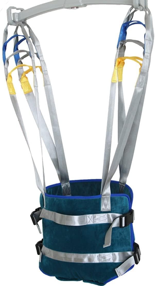 Cabestrillo Auxiliar para Caminar, Arnés de Elevación de Paciente de Cuerpo Completo, Grúa de Paciente para Enfermería, Ancianos, Discapacitados Medium