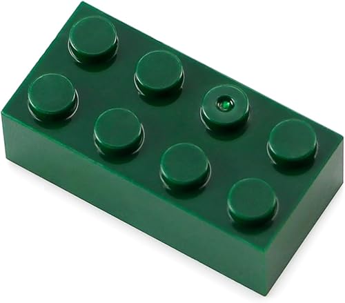 Miniatura 2 de Feleph Ladrillos 2x4 Verde Oscuro 320 Piezas Partes Kit de Construcción Clásico Conjunto de Juego Creativo Bloques Básicos Accesorios de Juguete