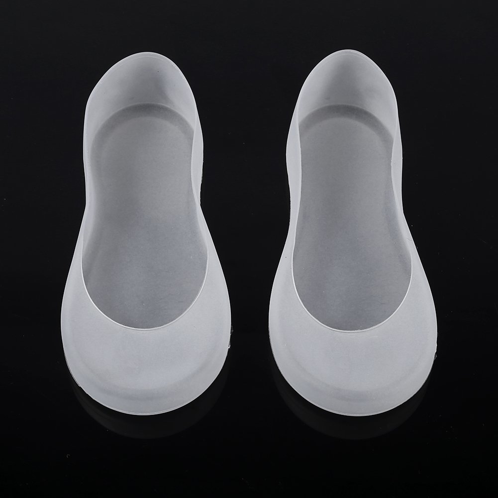 1Pair Full Length Silicone Moisturizing Socks Cracked Foot Care Protector Soft Silicone Gel SPA Deep Moisturising Full Foot Socks(S)