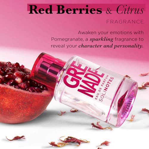 Image of Solinotes Pomegranate Eau de Parfum, Blackberry & Musk, Vegan, 1.7 Fl Oz