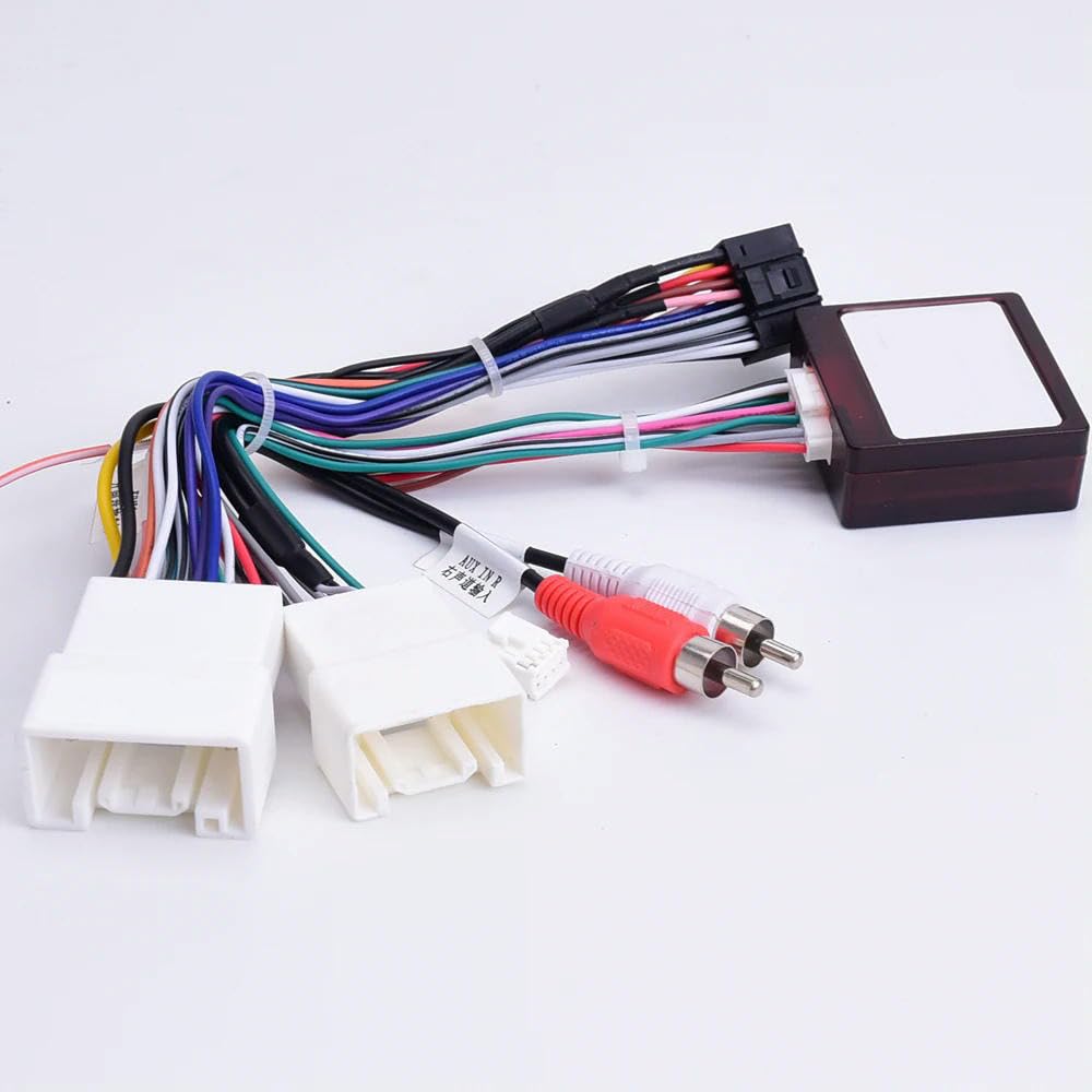 Arnés Cableado para Mitsubishi Outlander Pajero 2006-2013, para Android arnés de cableado de Radio de Coche de 16pin