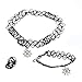 Produktbild JUSTFOX - 3er Set Halsband Armband Ring Steuerrad