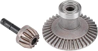 Dilwe RC Bevel Gear, Heavy Duty Alloy Gear Set 13T 38T for Wraith SCX10 D90 Front Rear AxleModel car Accessories