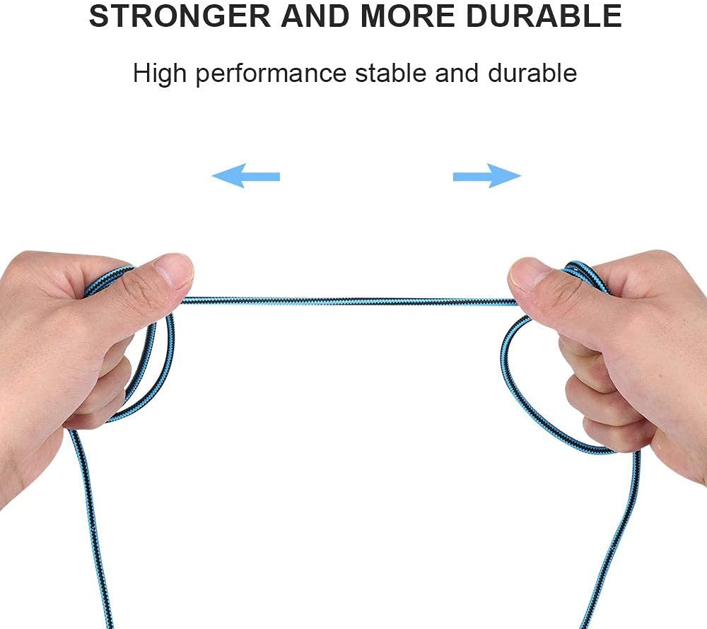 Audio Cable Compatible with Astro A40 A40TR Gaming Headset(Blue) image 5