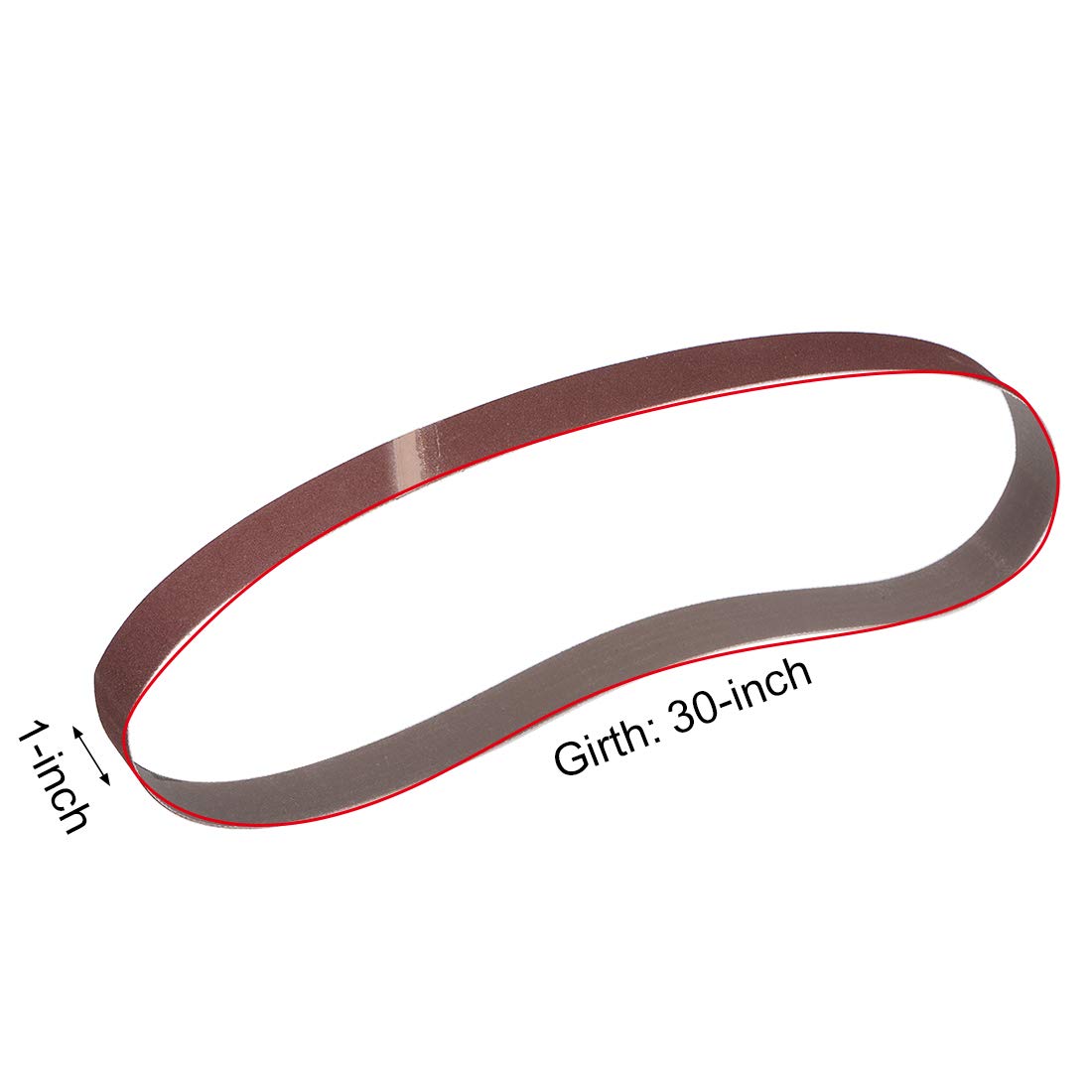 Bande Abrasive VEVOR, 152 X 1219 Mm, Grain 80, Lot De 10 Pour Ponceuses à Bande, Travail Ponçage Du Bois, Acier, Aluminium, Métaux Non Ferreux | Leroy Merlin