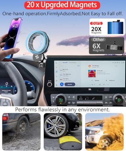Image of Car Phone Holder for Toyota Grand Highlander / Hybrid 2024-2026 Accessories