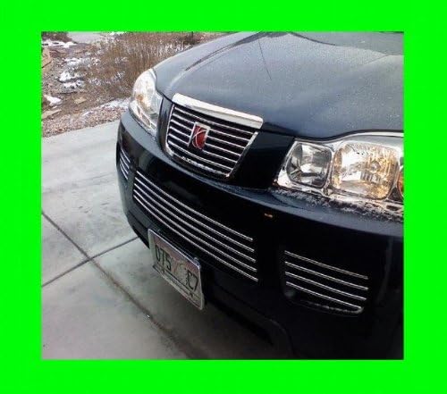 fits 2006-2007 Saturn VUE Upper/Lower Chrome Grille Grill KIT 06 07