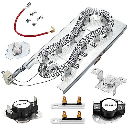 UpgradedW11045584 W11344457 8527865 WP3387747 Heating Element for Maytag Bravos XL Kenmore &Whirlpool Duet Cabrio Dryers MEDB835DW4 MED6230RHW1 MED6230HW2 MED5630HW1 MED5630HW2 WED5100HW1MED9700SB0