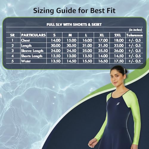 Image of Amazon Brand: Symactive - Swimming Suit for Women 2 Piece Swim Suit Set Full Body Swimming Costume for Woman Stretchable Fit Swimwear for Ladies