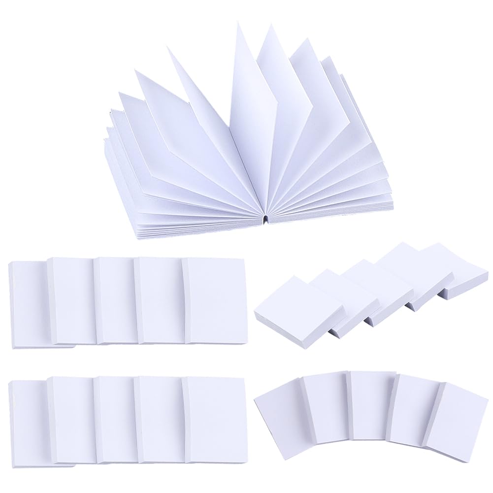 Livre miniature vierge pour maison de poupée et décors DIY réalistes (100 pièces)