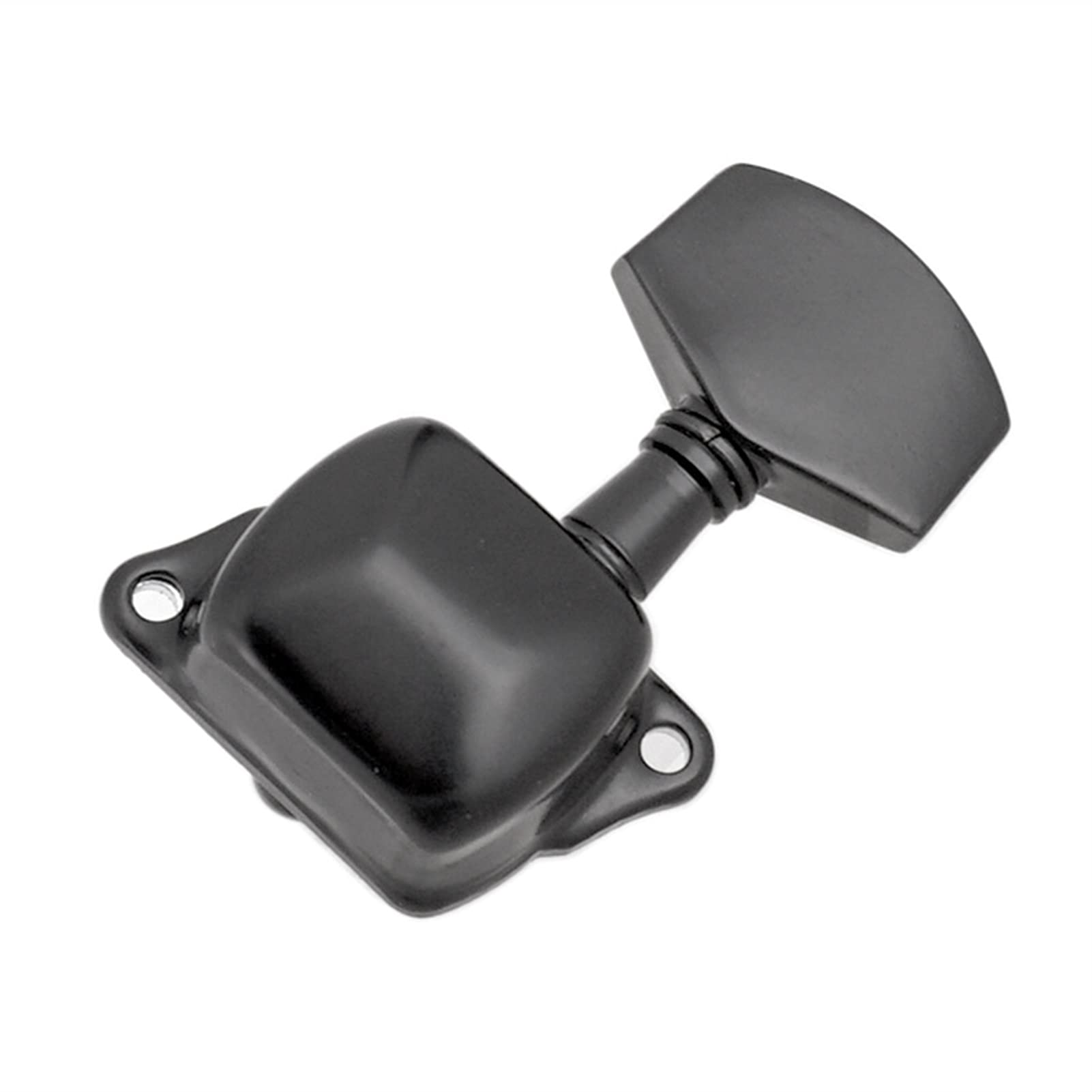 Relación De Engranajes De 6pcs 1:15 Semi-Cerrado Eléctrico Acústico De Guitarra De Guitarra PEGS Tuner CABEZADORES DE MÁQUINA Clavijas afinación (Color : Black)