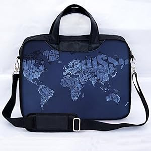 Sidorenko 17-17,3 Zoll Laptoptasche | Laptop Umhängetasche mit Zwei Innentaschen für Zubehör | Notebook-Schultertasche - Notebook-Tasche Schmutz- und Wasserabweisend