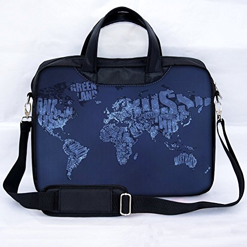 Sidorenko 17-17,3 Zoll Laptoptasche | Laptop Umhängetasche mit Zwei Innentaschen für Zubehör | Notebook-Schultertasche - Notebook-Tasche Schmutz- und Wasserabweisend
