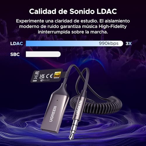 El Mejor Listado de Receptor bluetooth disponible en línea para comprar. 9 Imagen adicional