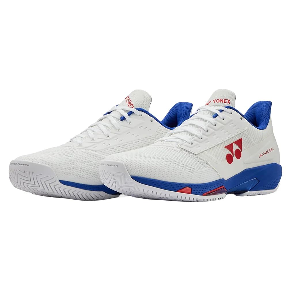 Yonex Power Cushion AD Accel Wide Mens Tennis and Pickleball Shoe White