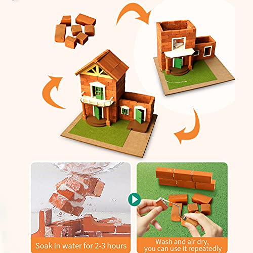 DIY Handmade Villa Modellbau Spielzeug 3D Holz Miniatur Puppenhaus mit Möbel und Musik Handmade Mini Wohnung… – Bild 5