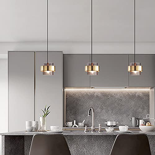 Pendentif Lights luxe verre table de chevet lampe moderne - 6