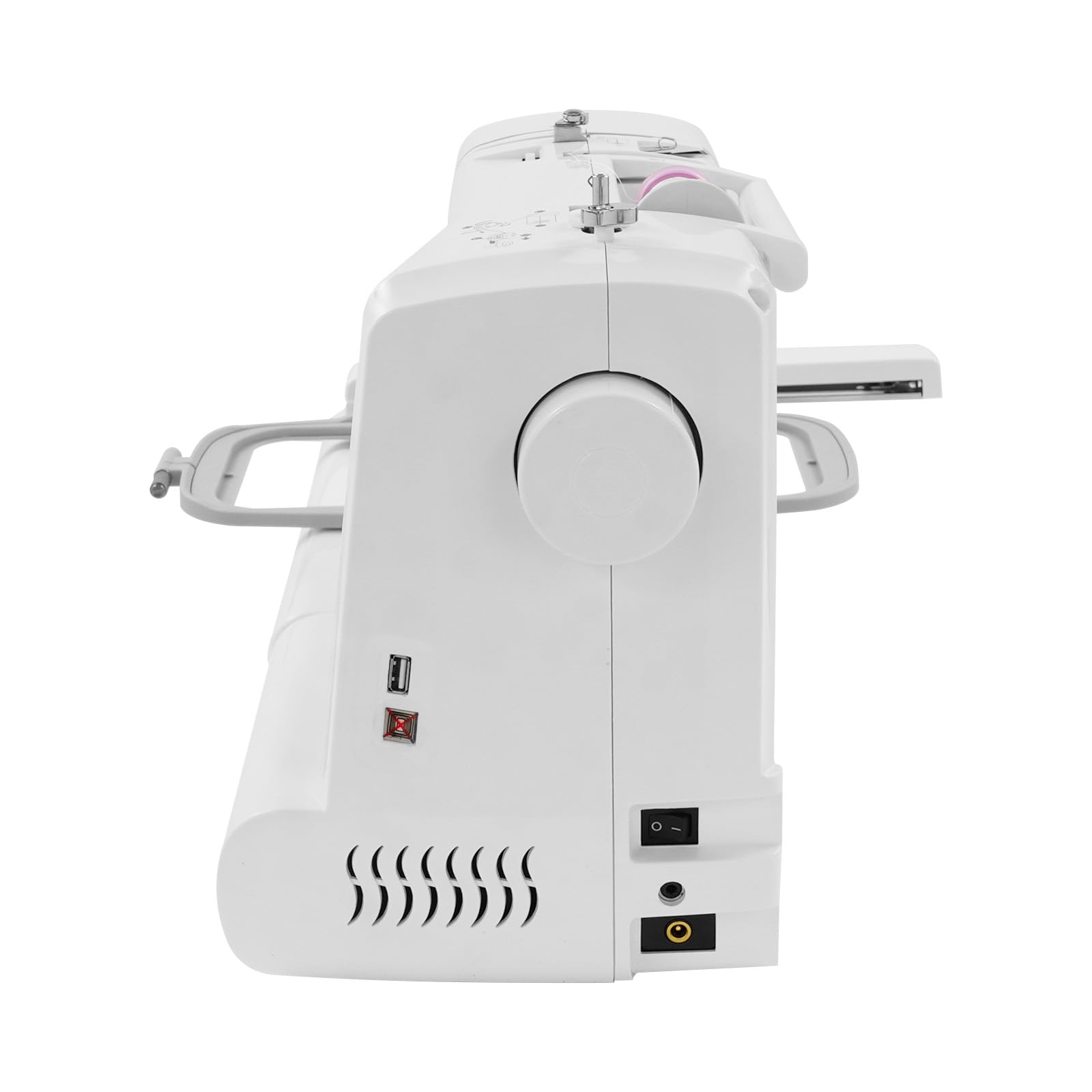 Macchina da ricamo touch screen da 7 pollici, controllata al computer, 700 design integrati, macchina da cucire e ricamo con porta USB, macchina da cucire per principianti, fai da te