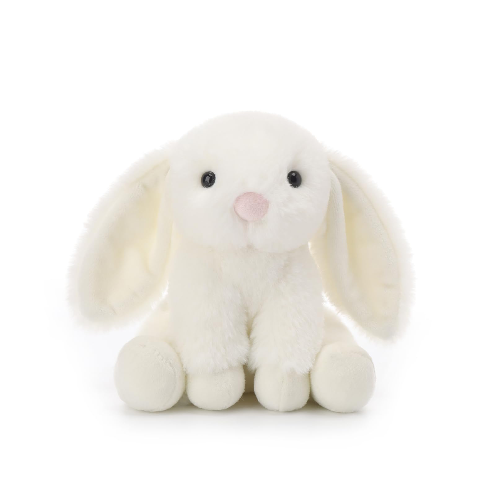 Apricot Lamb Cream Bunny Plushies Stuffed Animals for Baby Girl and Boy, Soft Cute Plush Toys for Kids, Rabbit 6 Inches