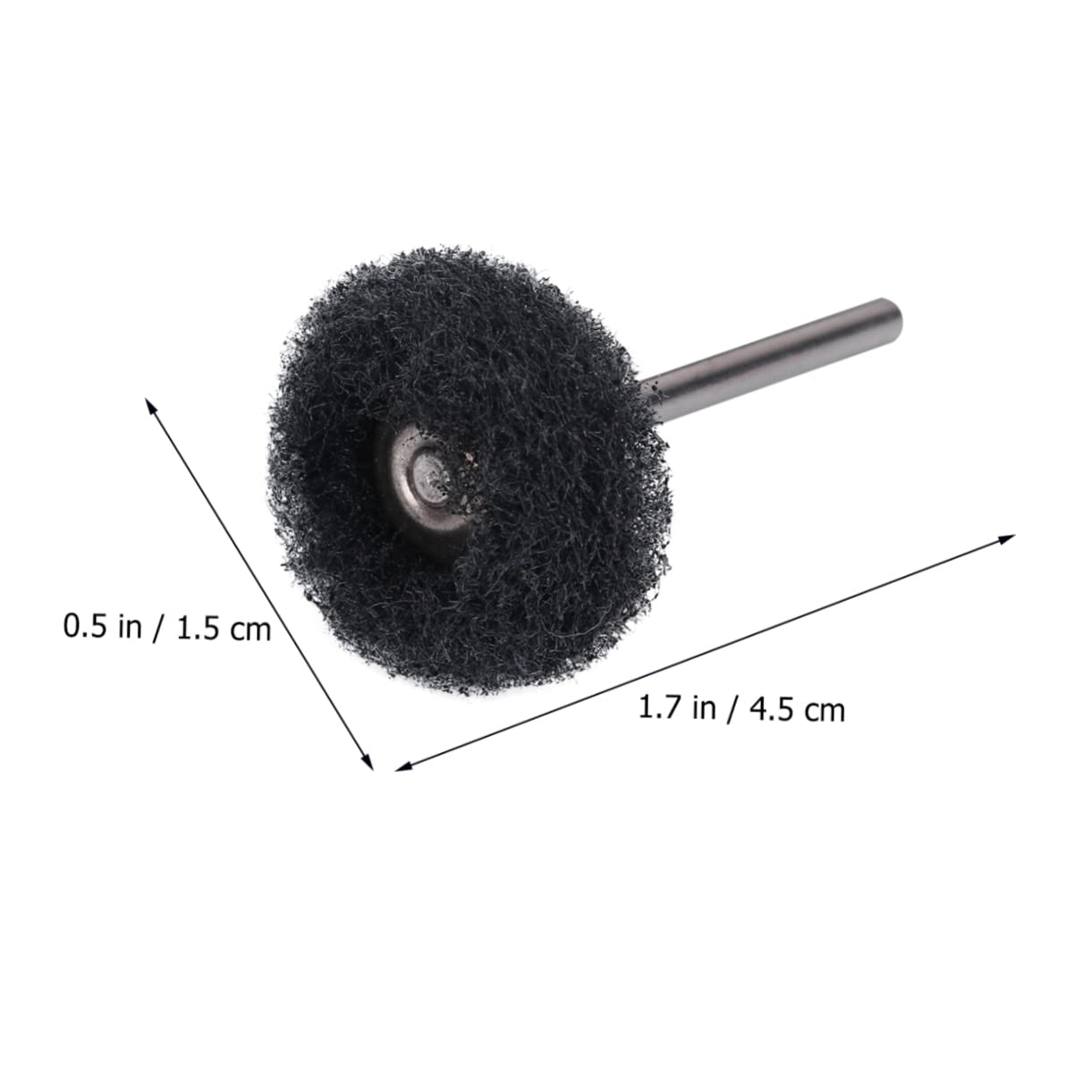 LALAFINA Essential Tool for Home Shop 50pcs Scouring Pad Sanding Head for Drywall Sander Hand Sand Block Sander