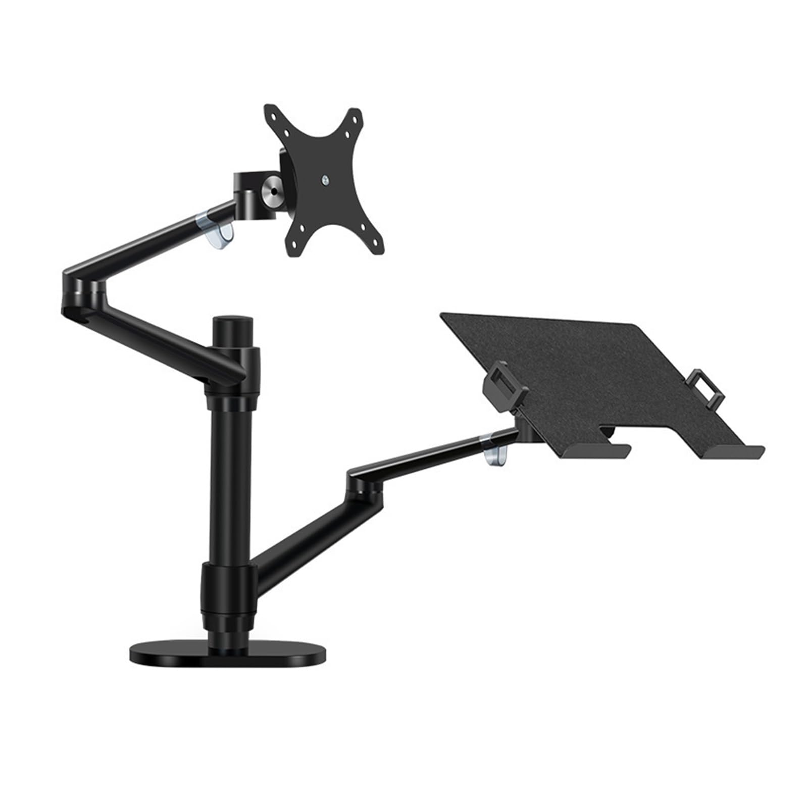 TKJfdTY Ol-3L Stand Lcd Monitor Stand Combination Dual-Purpose Computer Stand Desktop Dual Screen，Black