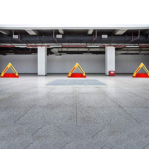 Garde-corps de stationnement robuste avec borne de serrure renforcée de garage