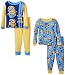 Despicable Me Little Boys' Team Minions Four-Piece Pajama Set