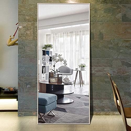 Thin Frame Floor Mirror (Maple, 65"x24")