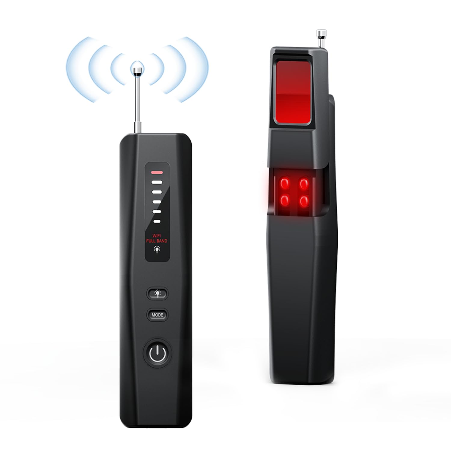 Hidden Camera Detectors, Camera Detector for Travel, Spy Camera Detector for GPS Tracker, Camera Detector Spy Camera Finder for Hotel, Office, Meeting Room, Car, Motel, Airbnb