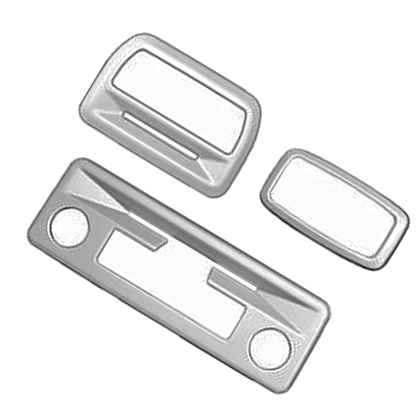 Amazon.co.jp: 新型 セレナ に対応 C28系 令和4年12月～（For Serena）リア+フロント 読書ライトフレーム ルームランプ  リーディングランプ カバー ガ―ニッシュ (シルバー): 車＆バイク セレナ C28系 令和4年～ルームランプ リーディングランプフレーム ライトカバー リーディングラン ガ―ニッシュ (サテンシルバー