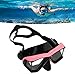 GLOGLOW Diving Goggles, Wide View Adjustable Tempered Glass Lenses Diving Goggles for Underwater Activities ()