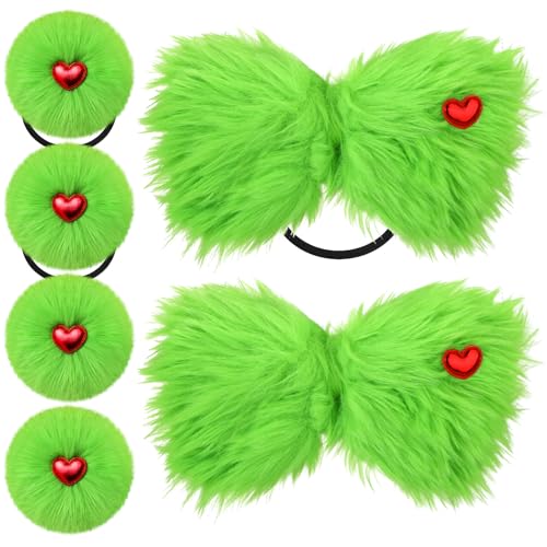 Décorations d'arbre de Noël et pinces cheveux grand nœud à offrir en cadeau