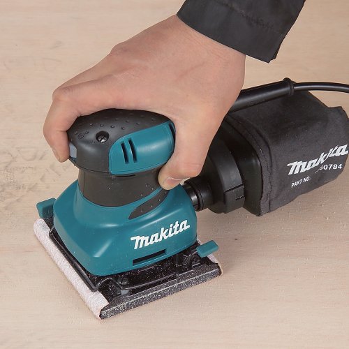 Makita BO4556 2 Amp Finishing Sander, Teal