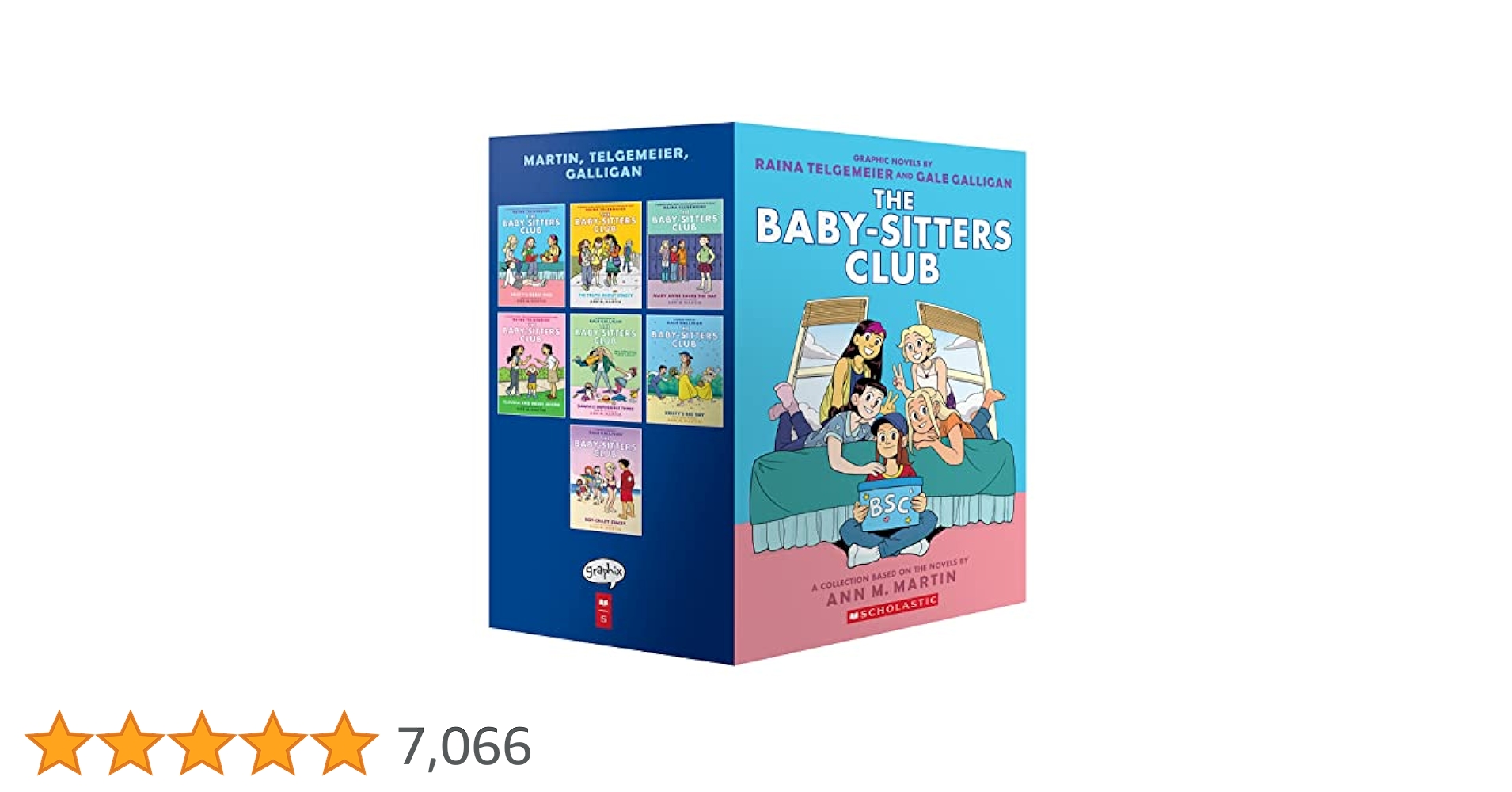 The baby-sitters club ベビーシッターズクラブ　7巻セット Scholastic Baby-sitters Club Full-Color Graphic Novel Collection