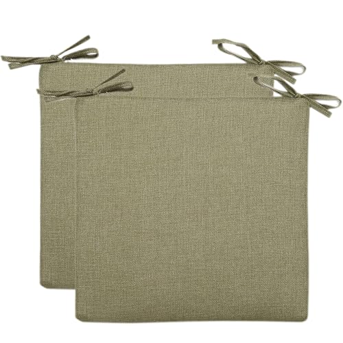 Coussins de chaise carrés et épais pour sublimer votre terrasse et vos repas en extérieur