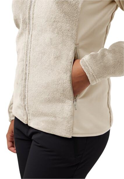 Chaqueta Jack Wolfskin Rotwand Fz W forro de alta densidad para mujer montañera 6