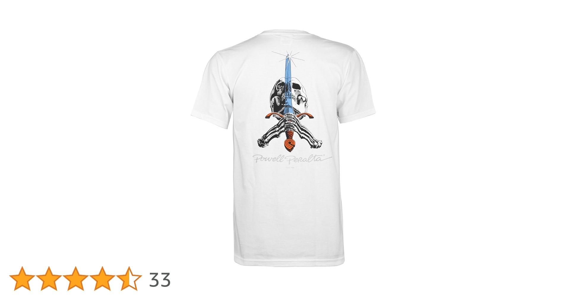 Amazon | (パウエル) POWELL SKULL&SWORD スカルソード Tシャツ