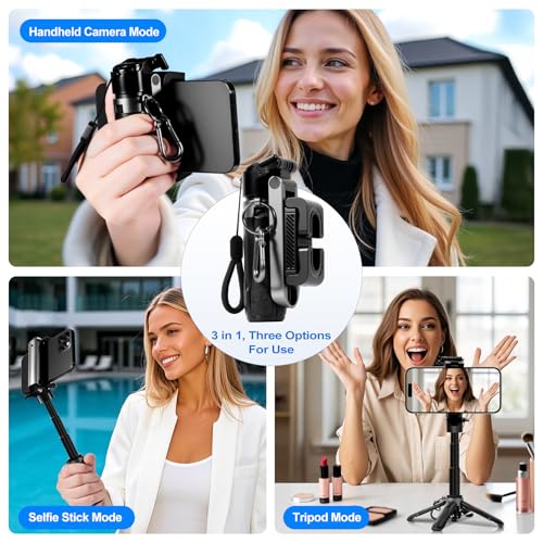 50% Off 3-in-1 Mini Tripod Selfie Stick with Remote Control