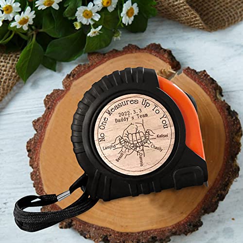 Cinta métrica personalizada para papá 10 ft retráctil miniatura 4