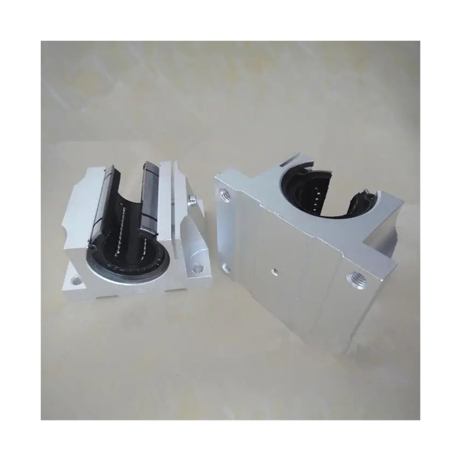 PXQCHAVLN 2pcs/lot TBR25UU 25mm Linear Ball Bearing Support Block Router
