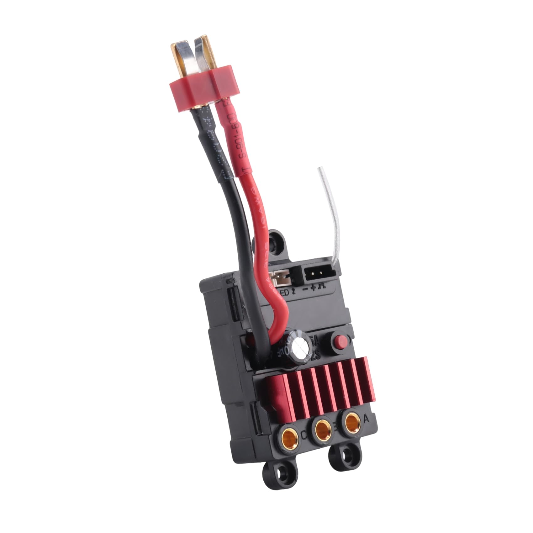 ContrôLeur de Vitesse ESC sans Balais pour SCY 16101 16102 16103 16201 Pro 1/16 Mise à Niveau de Voiture RC sans Balais PièCes Accessoires