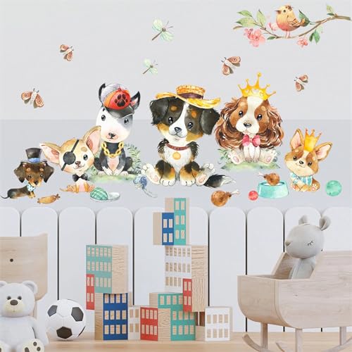 Vinilos Decorativos de Perros para Pared 2 Piezas miniatura 2