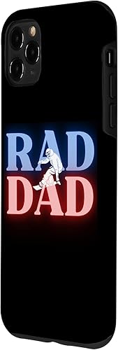 Vista 5 de iPhone 11 Rad Dad Snowboarder 80's Style Rad Dad Case
