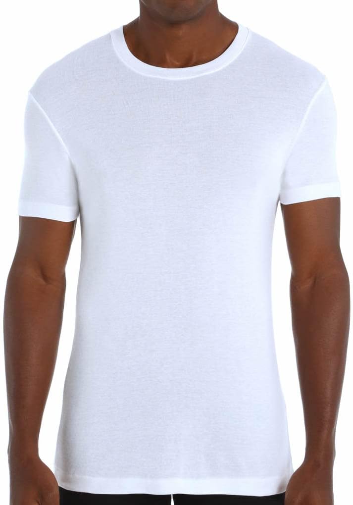 2(X) IST Mens Pima Cotton Crew Neck T-Shirt - Image 3