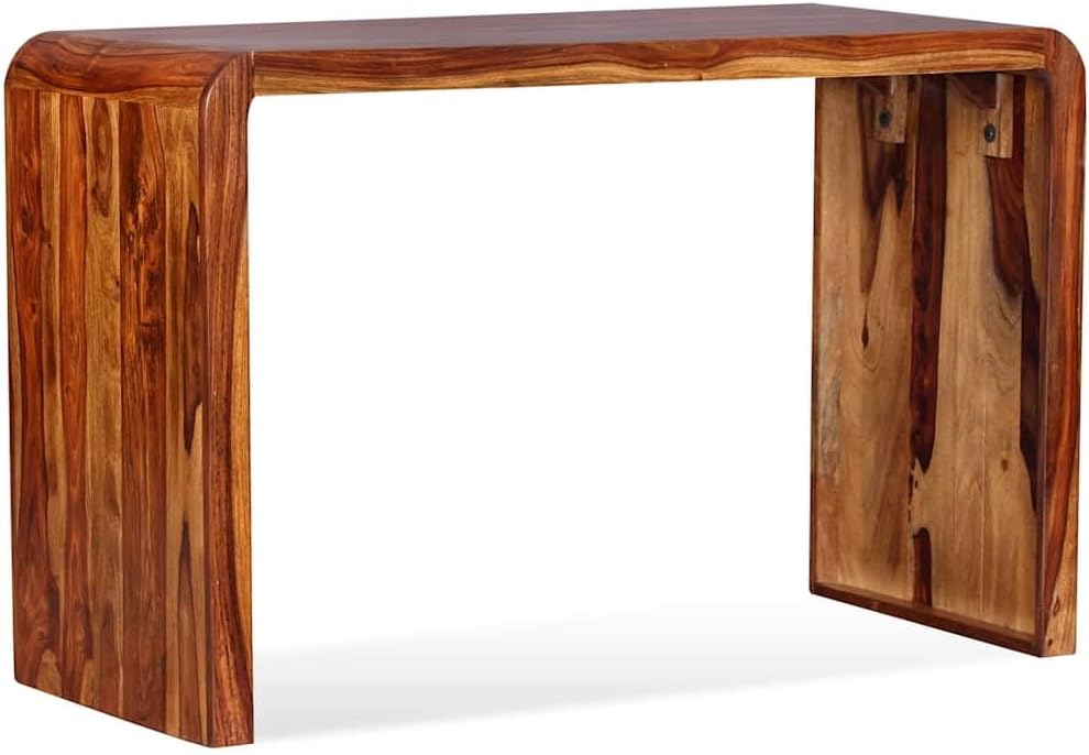 vidaXL Sideboard Desk Honey Brown Solid Acacia Wood 47.2 x 19.7 in