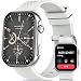 Produktbild Smartwatch Damen, 2,01 Zoll Touchscreen Fitnessuhr Damen mit Bluetooth Anrufe, Sportuhr Schrittzähler mit Herzfrequenz, SpO2, Schlafmonitor, für iOS und Android